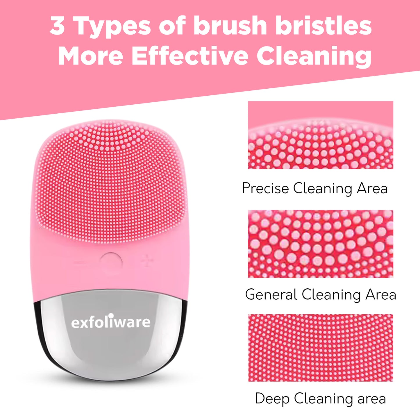 Exfoliware Electric Cleaning Face Brush